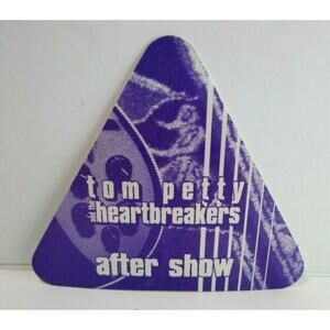 Tom Petty And The Heartbreakers Backstage Pass Original After Show 2005 Purple